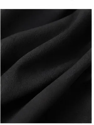 Zara Collection Women’s Small Black Asymmetrical Midi Slip Dress thumbnail 6