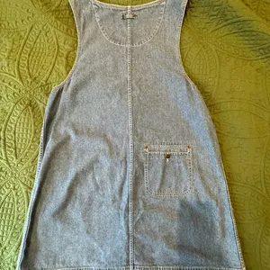 Liz Claiborne Blue Denim Mini Dress with Front Buttons thumbnail 2