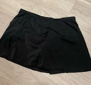Black Women's Bikini Skirt - Classic Swim bottoms thumbnail 1