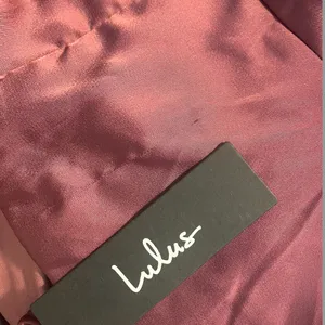 LULU's Sexy Prom Wedding Bridesmaid Elegant Satin One Shoulder Elegant Gown thumbnail 9