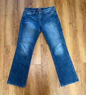 Y2K Lucky Brand Neopolitan Easy‎ Rider Faded Blue Jeans Womens 10/30 Bootcut thumbnail 1