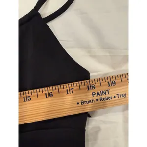 Aritzia Wilfred Bellow Cocktail Midi Dress Women's Size 12 Black bodycon thumbnail 11
