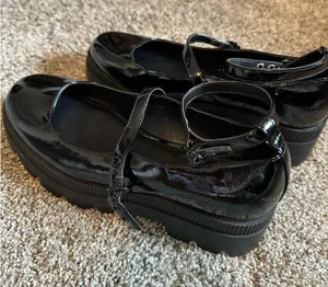 Jessica Simpson Heels Black Platform thumbnail 1
