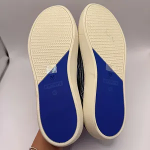Rothys The Sneaker Navy Stripe Slip On Knit Shoes Womens‎ 10.5 Washable NEW thumbnail 6