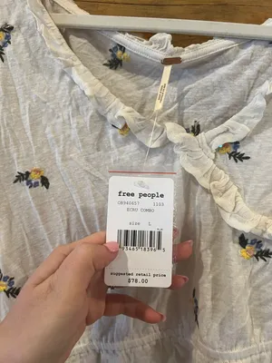 Free People Full Bloom Embroidered Top thumbnail 3