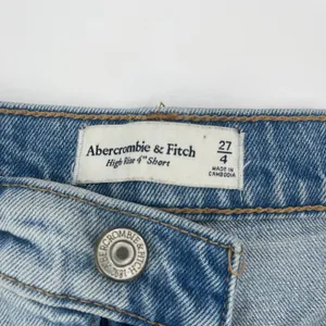 Abercrombie Fitch Y2K Mom Jean Women Short Sz 4/27 Festival Cutoff Denim Indie thumbnail 9
