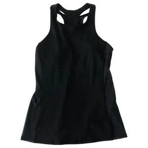 Size 6 Lululemon Body Con Tank Black with Mesh Back thumbnail 6