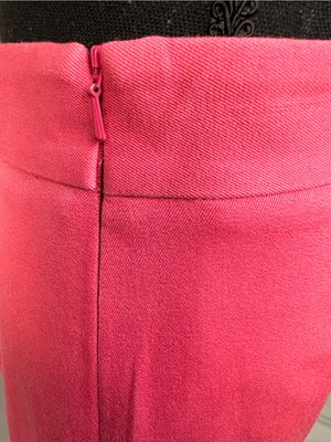 Brooks Brothers Hot Pink Double-Button A-Line Skirt thumbnail 7