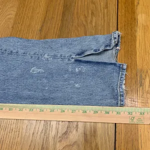 Abercrombie & Fitch Curve Love 90s Straight Ultra High Rise Jeans Blue 26 2R‎ thumbnail 4