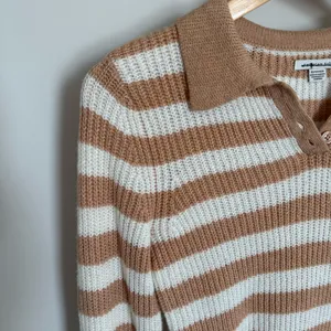 American Eagle Striped Polo Henley Sweater Size XS NWOT thumbnail 5