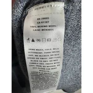 Pendleton Merino Wool Sweater Womens Large Blue Striped Crewneck Cabin Heritage thumbnail 6