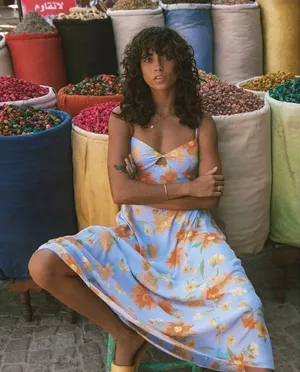 ✨HP✨Billabong Last Sunset Midi Sz Medium Dress✨ thumbnail 1