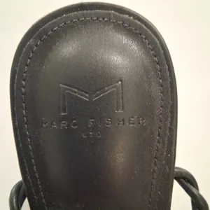 NEW Marc Fisher LTD Bea Twisted Lace-Up Stiletto Heel Sandals Black Size 7.5 thumbnail 4