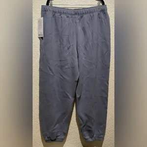 Lululemon NWT Scuba Mid Rise Oversized Fleece Joggers Graphic Solar Grey Size XL thumbnail 8