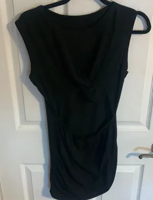 Black Short Dress Size M thumbnail 1