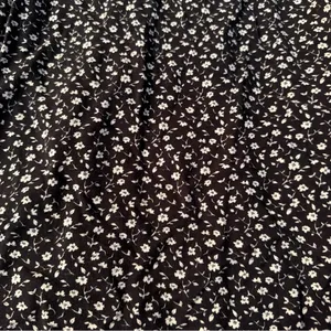 Brandy Melville Black and White Floral Mini Dress thumbnail 2
