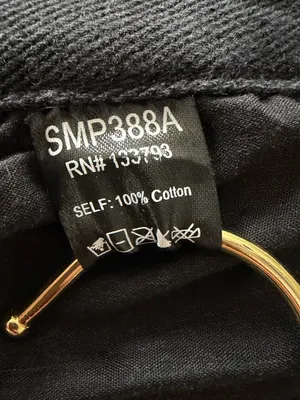 POL Distressed Boho Jogger Pant in Black Size L thumbnail 8