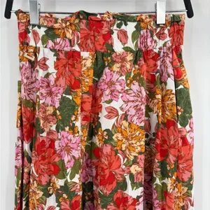 Zingara Swimwear Floral Vibrant Beach Pink Flowing Y2K Bohemian Size Small 26 thumbnail 9