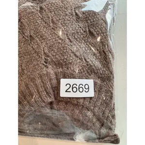 Womens Chocolate Brown M Cozy Knit‎ Pullover Sweater Wool Mohair Minimalist Soft thumbnail 7