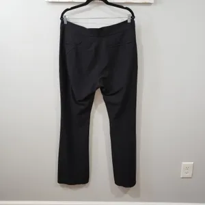 Athleta Stella Flare Trousers Black Size 12 thumbnail 2