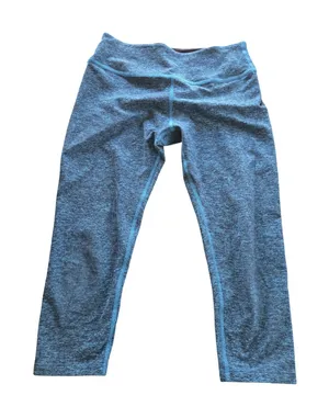 Beyond Yoga Capri Turquoise Spacedye Legging Size: S thumbnail 1