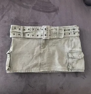 Princess Polly Green Cargo Skirt thumbnail 2