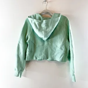 Lululemon Scuba Oversized Half-Zip Hoodie Wild Mint Green XS / S thumbnail 6
