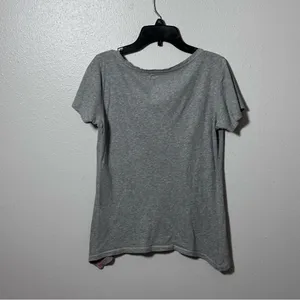 Hollister Women Casual Gray V-Neck‎ shirt size XS thumbnail 5