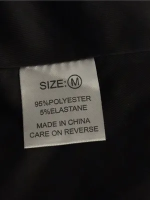 Women’s Black Satin Corset Crop Top Size M thumbnail 7