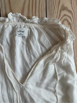 Wilfred White Tiered Sleeveless dress Size XS thumbnail 2