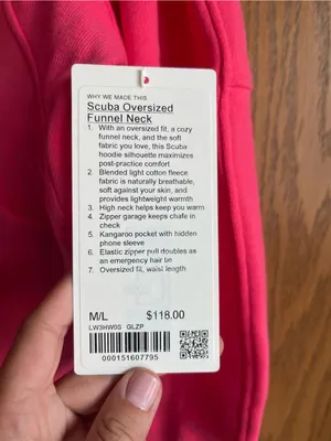 Lululemon Scuba Oversized Funnel-Neck Half Zip thumbnail 8