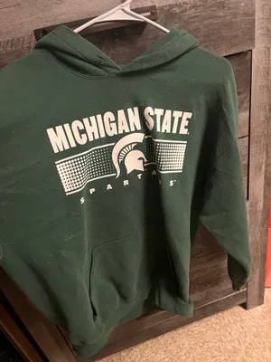 MSU SWEATSHIRT Green Size L thumbnail 1