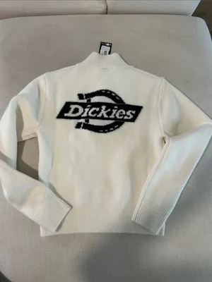 Dickies Ruston Qz Sweater, Ivory, Size Small, NEW WITH TAGS thumbnail 4