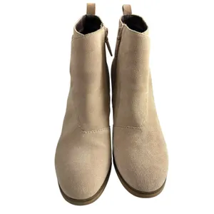 Cole Haan Harrington Grand Riding Suede Bootie Taupe Tan Size 11 Fall Classic thumbnail 3