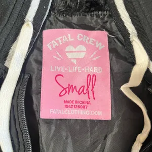 Fatal Black Jacket with Pink Patch size S thumbnail 2