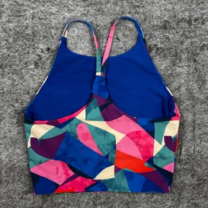 Old Navy Activewear Set Women's Small/Medium Blue Geometric thumbnail 9
