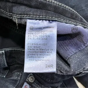 AG Adriano Goldschmied Dark Wash The Legging Super Skinny Ankle Jean size 24 thumbnail 8