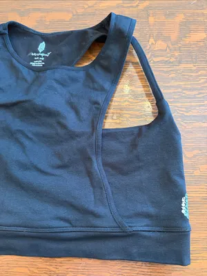 Free People women’s tank sports bra strappy med/large thumbnail 5