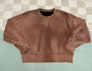 Lululemon Softstreme Perfectly Oversized Cropped Crew size 4‎ thumbnail 1