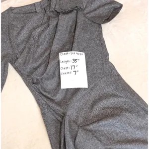 Isabel Marant Kingsley Draped Tweed Dress Wool Silk Blend Asymmetrical 36/US 4 thumbnail 6