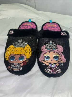 Kids slippers Black Size 9 thumbnail 2