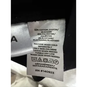 Loft The Sutton Skinny Pants Black Button Details Womens Size 6 Stylish Office thumbnail 5