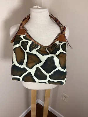 Dooney & Bourke Giraffe Print Hobo Shoulder Bag thumbnail 5