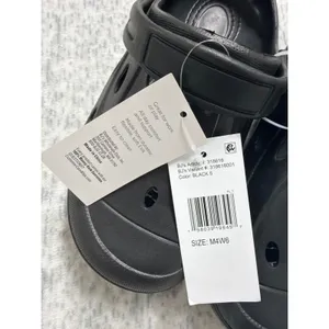 Berkley Jensen Adult Comfort Clogs Black EVA Foam‎ Slip On Shoes M4 W6 318616001 thumbnail 3