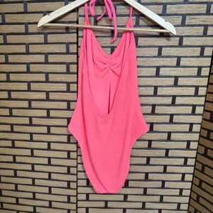 American Eagle Pink One Piece Cheekiest Swimsuit‎ Size Large thumbnail 2