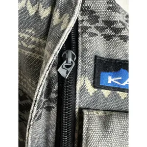 KAVU Gray Rope Sling Backpack Canvas Crossbody Travel Bag Geometric Women thumbnail 3