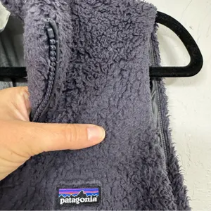 Patagonia Purple Fleece Full Zip Vest Womens XS Los Gatos Athletic Jacket Warm thumbnail 5