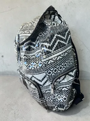 Victoria's Secret PINK Bling Sequin Aztec Backpack in black and white thumbnail 4