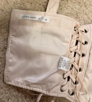 Altar'd State Leather top thumbnail 4