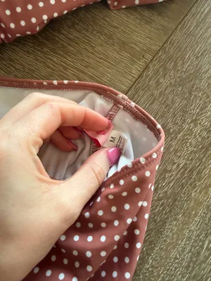 Pink Lily Polka Dot Bikini thumbnail 4